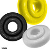 Oxballs Lot de 3 Cockrings Rimringz Colorés